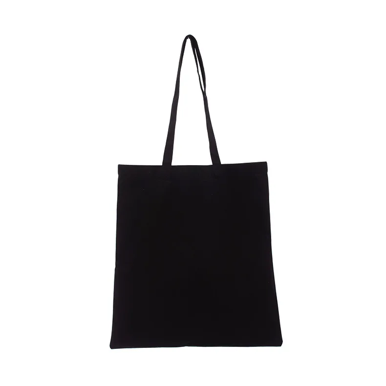 Promotion Eco Friendly Plain Cotton Tote Bag Reusable Blank Canvas Shopping Grocery Calico Bag With Custom Logo