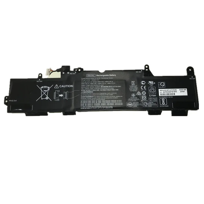 Original Battery for HP EliteBook 840 G5 EliteBook 745 G5 Zbook 14U G5 battery laptop for HP 50Wh SS03XL battery 11.55V 50WH