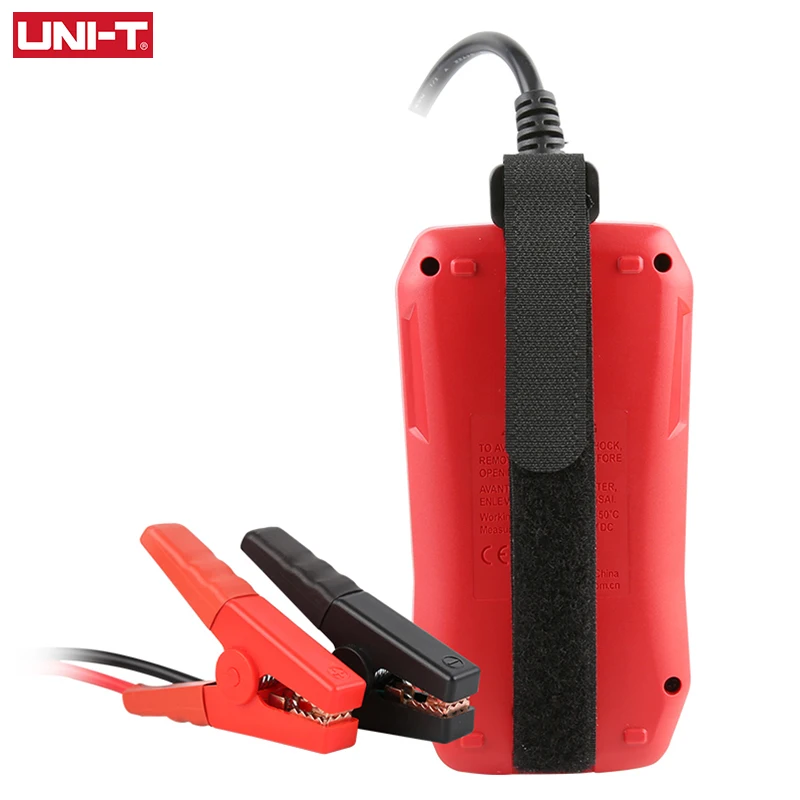 UNI-T Car Battery Tester 12V 24V DC Charger Analyzer UT673A UT675A Capacity Load Tester Cranking System Test 40-2000CCA