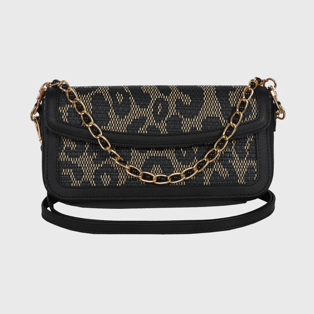 Leopard leather hand bags ladies phone crossbody bag pu soft flip smart phone pouch