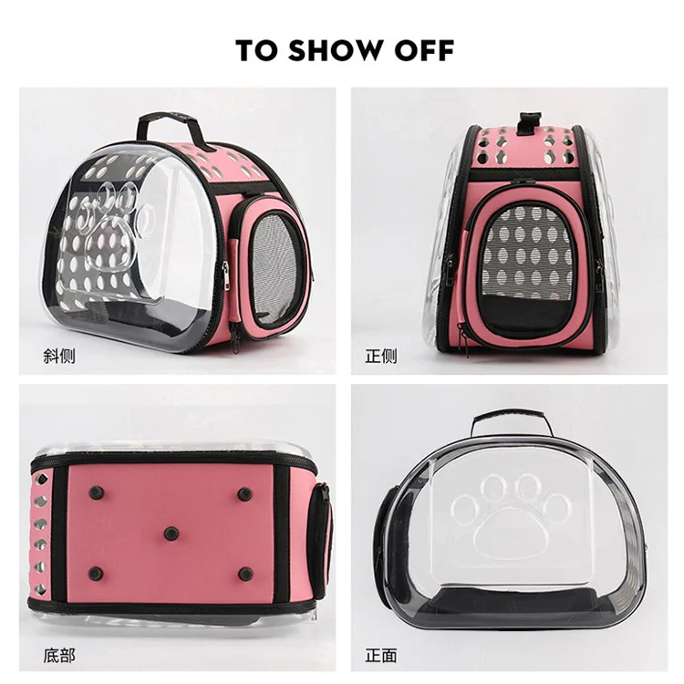 Hot selling wholesale cat carrier backpack pet carrier bag  Small pet bag travel