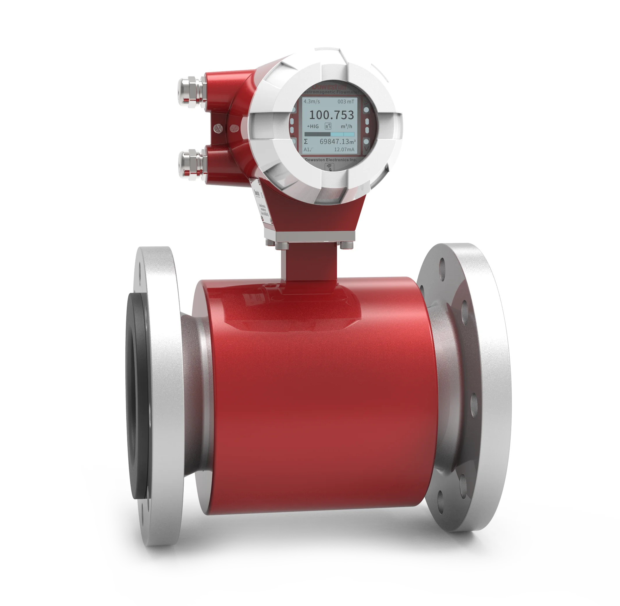 Factory Hot Sale Modern High Flow Turbine Air Electromagnetic Flowmeter 16 Inches