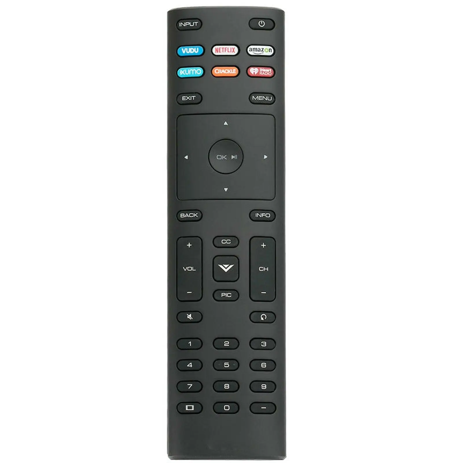 XRT136 Universal Remote Control for VIZIO All LED LCD HD 4K UHD HDR Smart TVs