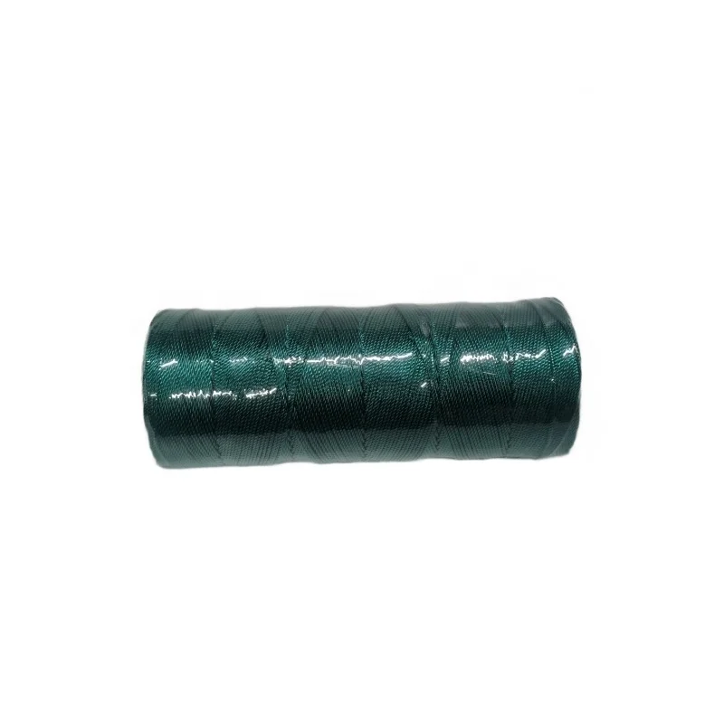 high quality Popular sale nylon/PE TWINE GREEN rope for fishing