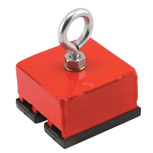 Easy 100 Lbs Underwater Fishing Magnet Holding and Retrieving Holding Magnet with Eyebolt