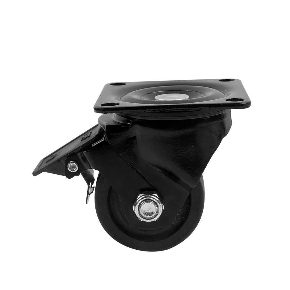 Hot Sale 3 Inch Furniture Swivel Caster Wheel Caster With Brake