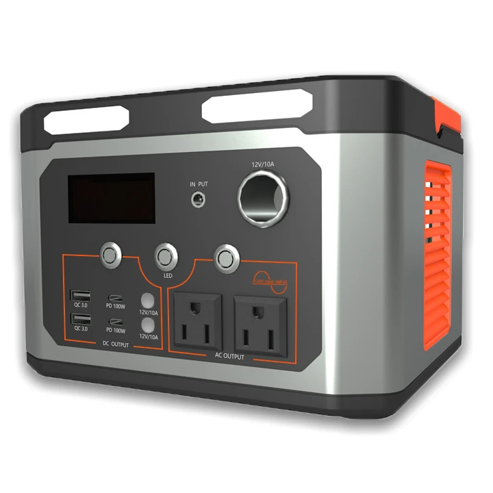 USB Type-C DC AC 479.52Wh Lithium Battery Bank In Stock  for Portable Power Pack Portable Power Station 500W