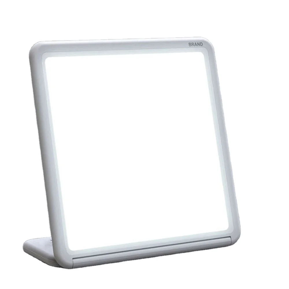 Light Therapy Lamp UV-Free 10000 Lux with Sunrise Sunset Simulation with 4 Level Adjustable Brightness,5 Timer Function