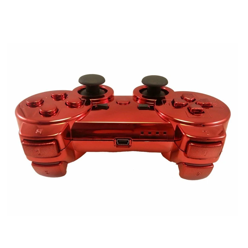 
New wholesale Amazon beautiful Shiny red PS3 Shaftless ps3 best gamepad models ps3 controller best buy on pc android tv 