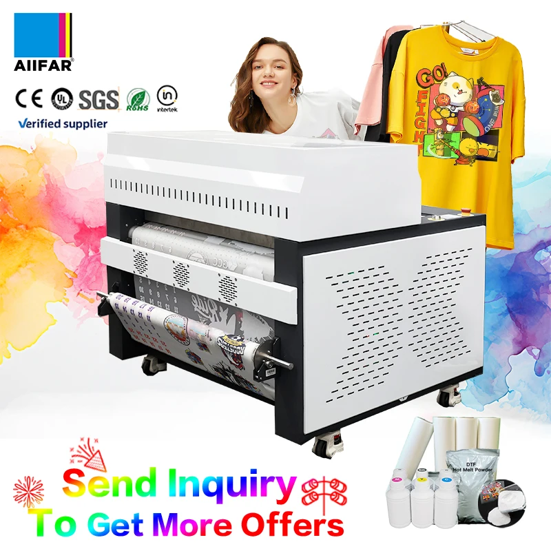Fully Automatic DTF Printer Low Energy Consumption Small Space Saving Design Hidden Air Purifier New 600mm 800mm Manufactured