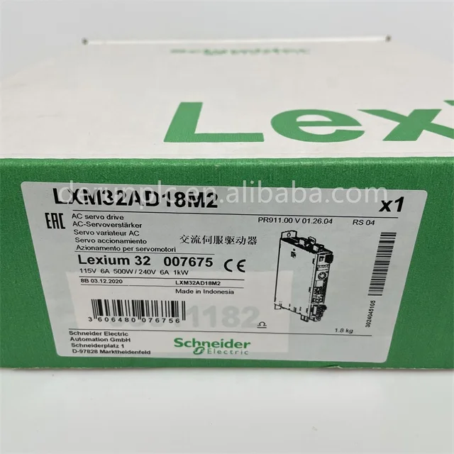 Сервопривод LXM32AD18M2 motion servo drive - Lexium 32-Однофазное напряжение питания 115/230