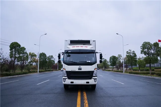SINOTRUK HOWO 10 тонн РЕФРИЖЕРАТОРНЫЙ фургон для перевозки
