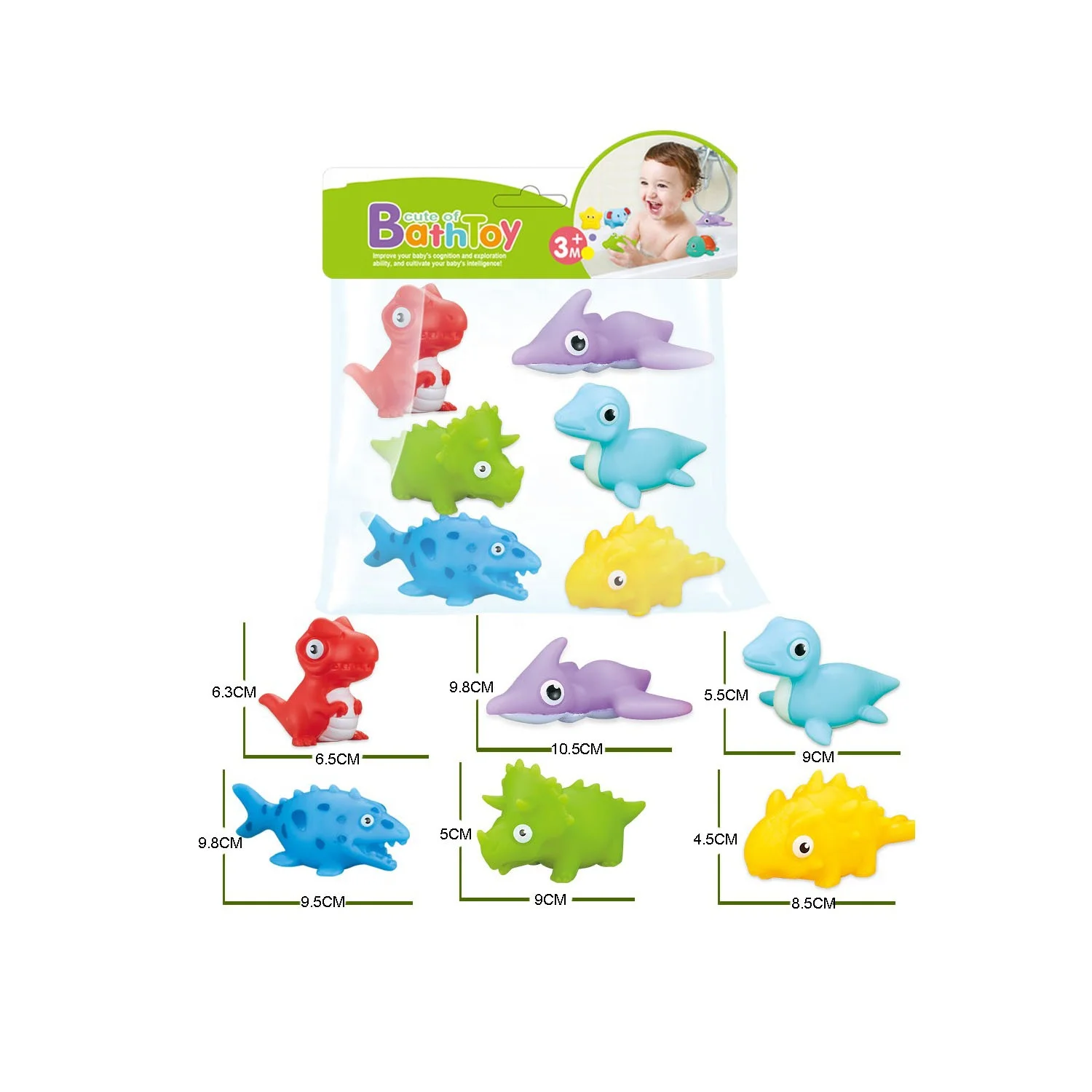 Spray Water Toys Silicone Rubber Vinyl Squeeze Squirt Floating Sea Fish Octopus Animals Dinosaur Baby Kids Bath Toys