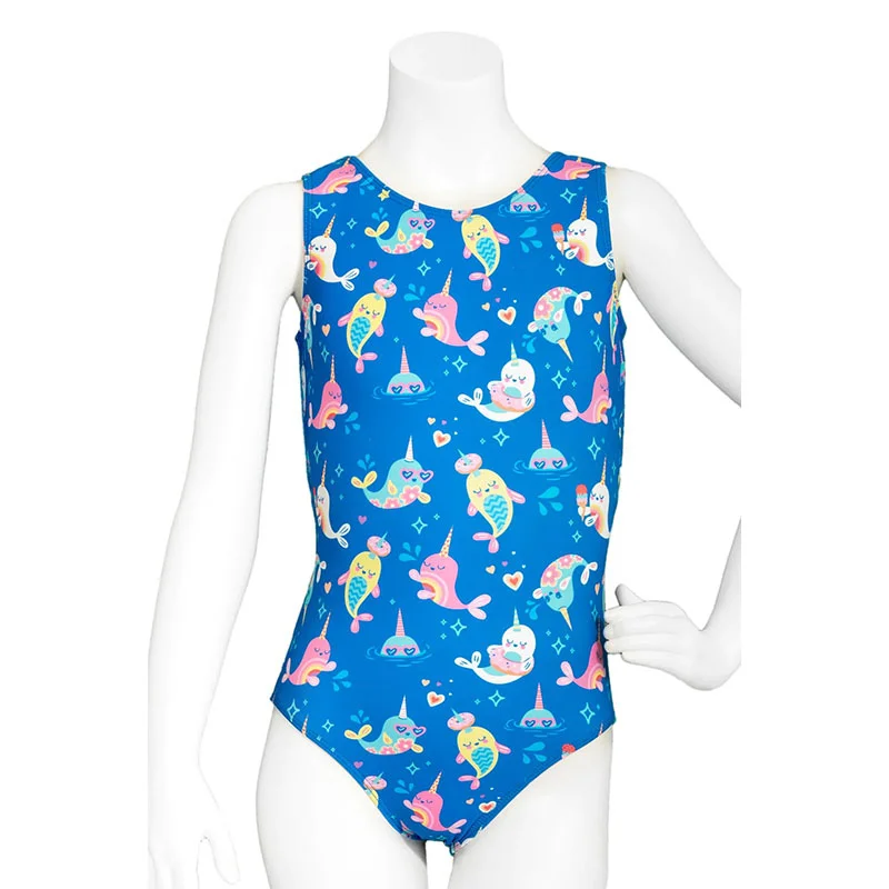 Wholesale Sleeveless Bodysuits Tight Ballerina Costumes Kids Practice Wear Gymnastics Leotard Cute Girls Clothing