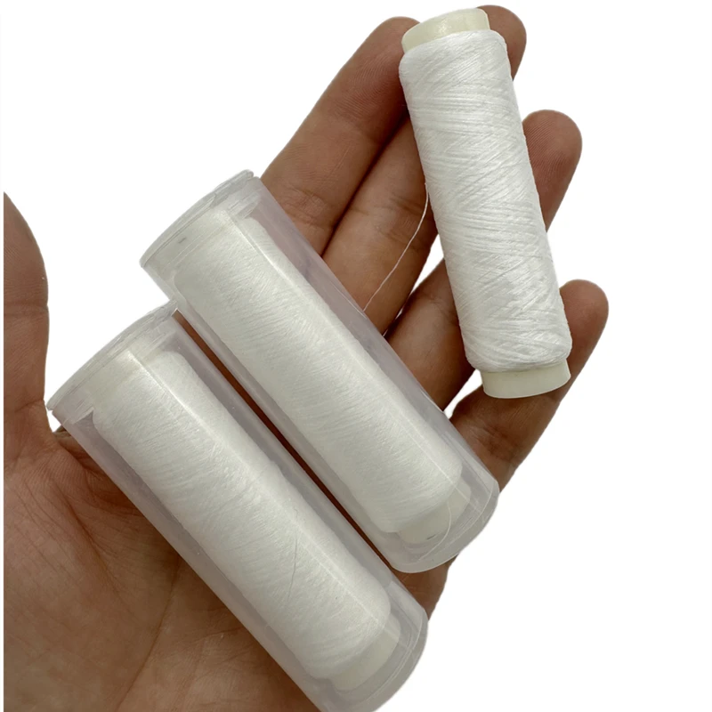 Fly tying material elastic  thread fishing bait Keeps Bait on the Hook Fishing Hook Bait Elastic Thread