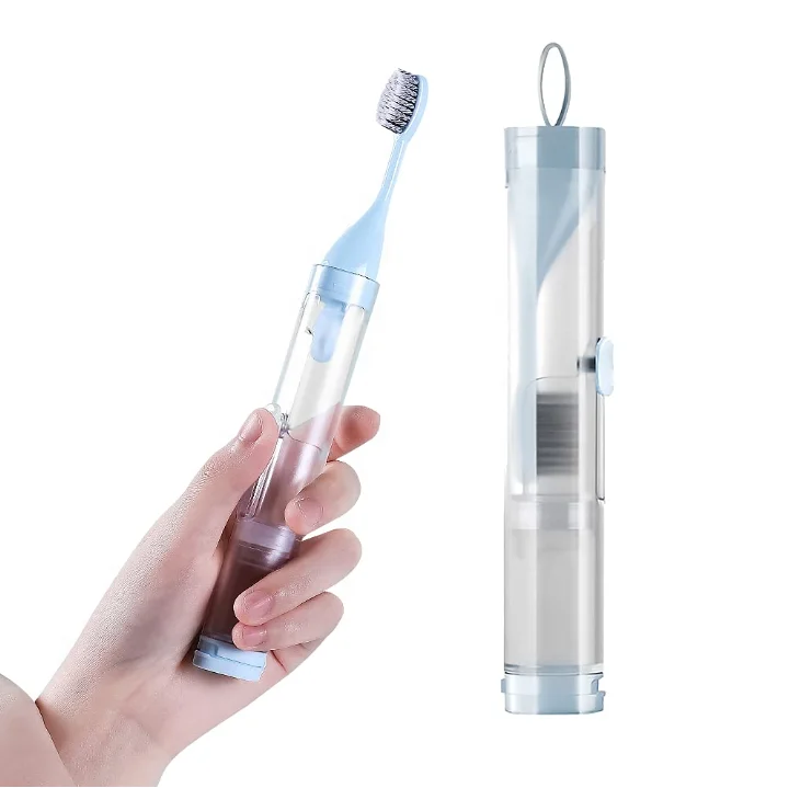 Eco Friendly Custom Packaging And Logo Oral Hygiene Rechargeable Aluminium Toothbrush
