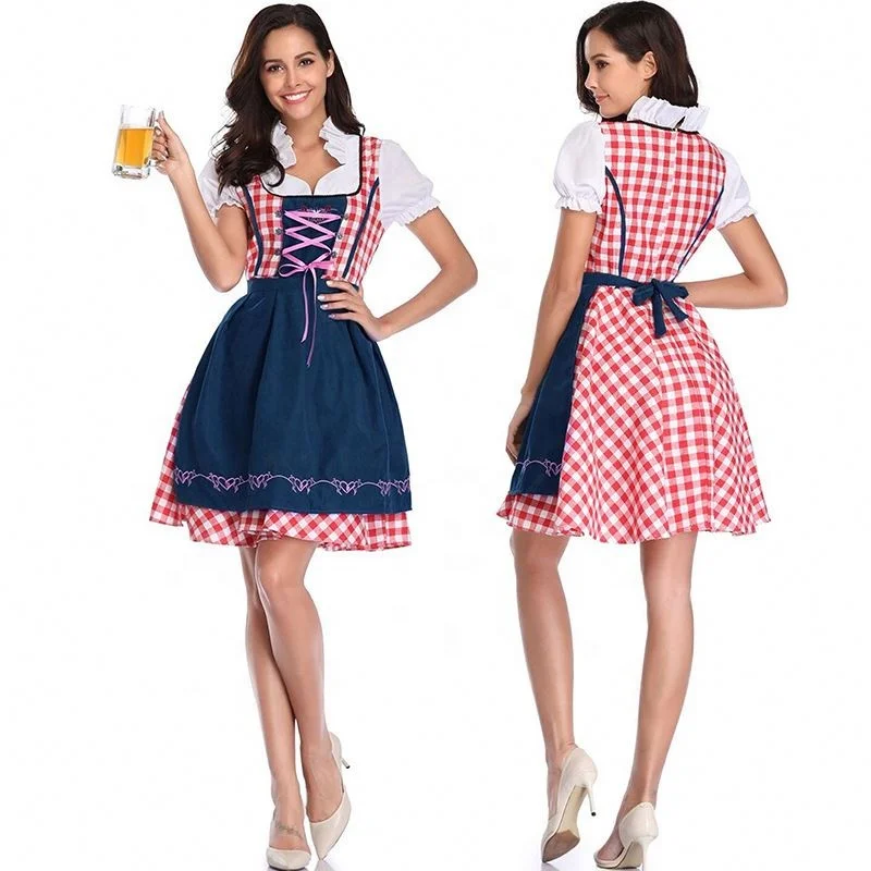 Sexy women party maid costume halloween cosplay uniform oktoberfest festival beer bar costumes germany beer festival fancy dress