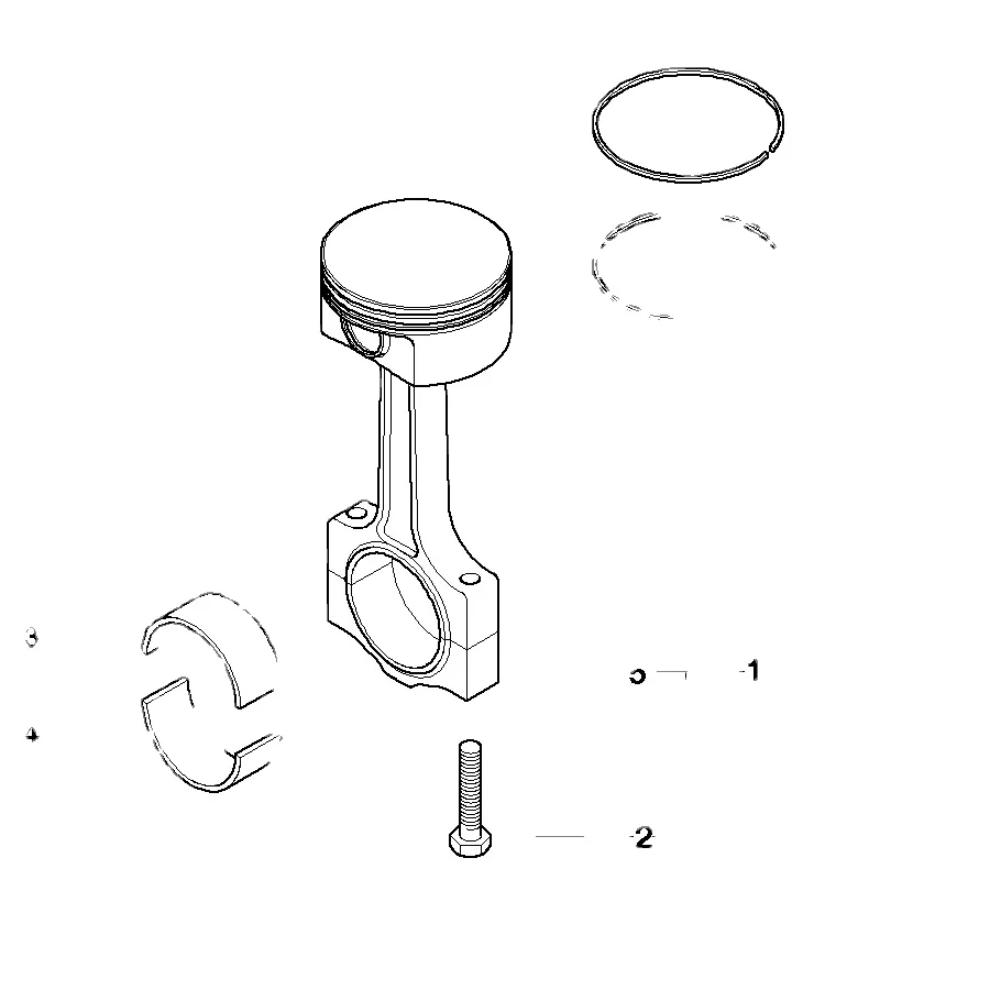 Engine Piston Set Ring G4KM 2.5L MPi For Hyundai KIA Santa FE4 Sonata 8 Sorento K5 23410-2S100 23410-2S110 STD 050