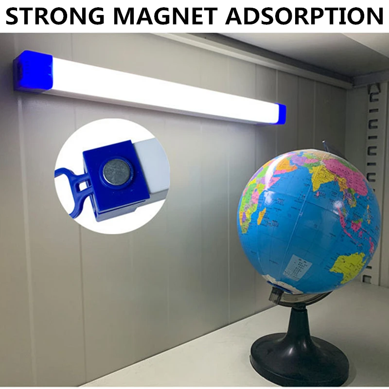 USB led emergency light tube street stall night market magnetic suspension charging light tube dormitory power outage portable s