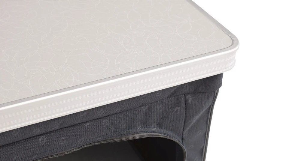 Portable OEM Outdoor Furniture Compact Three Layers Caravan Motorhome RV Camping Accessories Portable Cupboard With Carry Bag