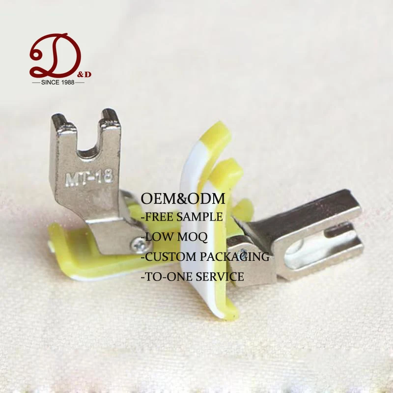 Industrial Sewing Machine Parts Flat Car MT-18 Beef Feet Pressing Foot Pressing Plastic Base Plate Knitting Sewing tools