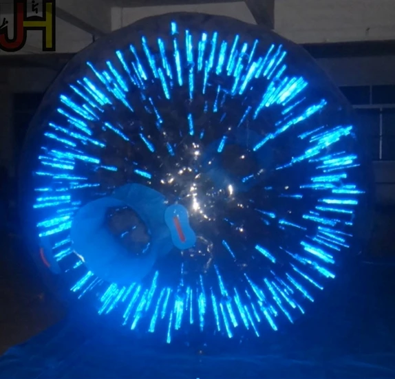  Most Popular Inflatable Colorful LED Lighting Zorb Ball For