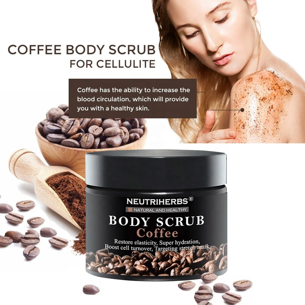 Deeply Clean Series Exfoliate Body Scrub coffee wholesale body scrub containers herbal facial scrub