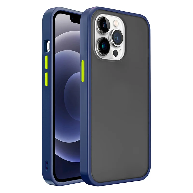 For iphone 14 pro max case , TPU Materials Frosted Texture Fingerprint-Proof Waterproof Wireless Charging Magnetic Phone Case