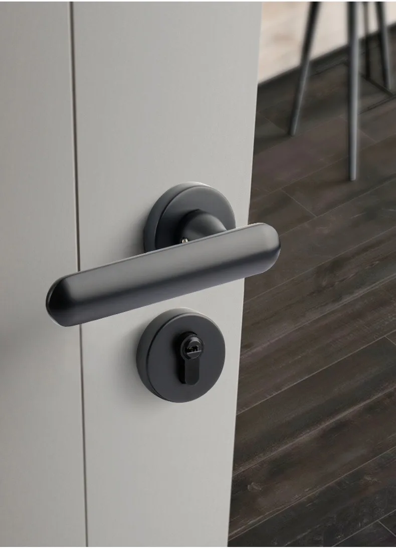 Customized Luxury Zinc Alloy Gold Supplier House Door Handles Furniture Fittings Interior Design