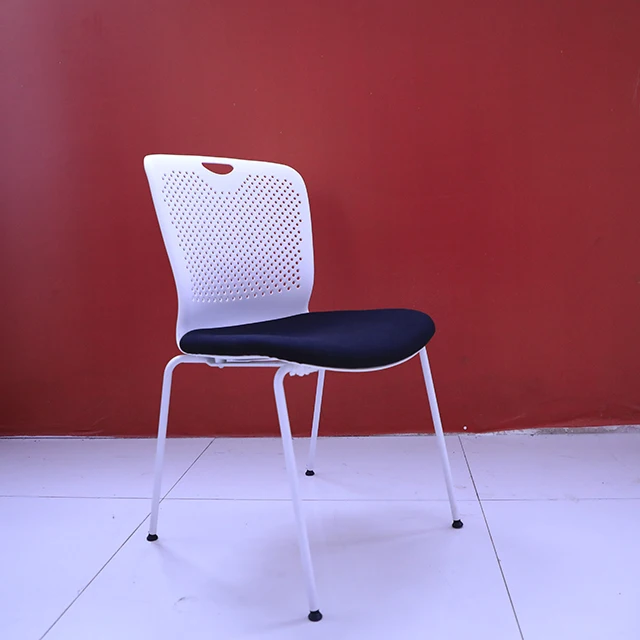 beautiful popular plastic chair with steel legs frame