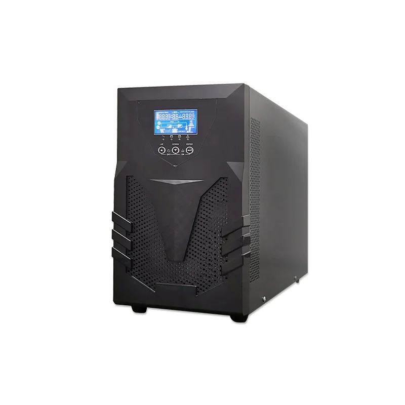 Fast Charging 110V 220V High Frequency 1kva 2kva 3kva Uninterrupted Power Supply Pure Sine Wave Online UPS