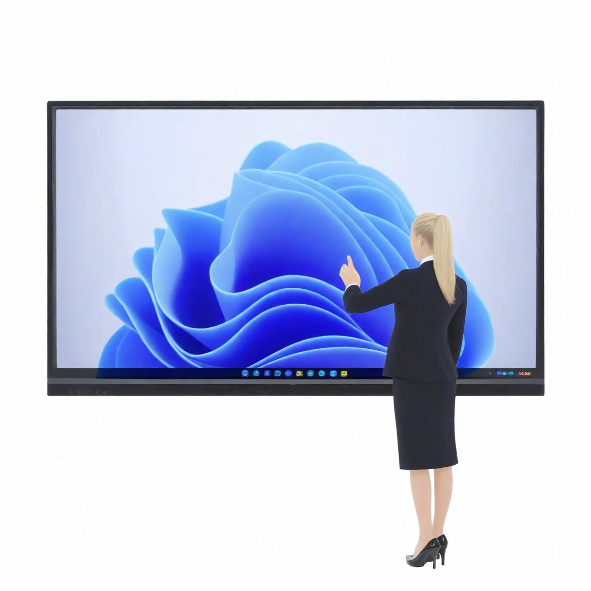 Смарт-интерактивная доска 75 86 98 110 дюймов Android Lcd 4k смарт-доска поставщик 100 интерактивная