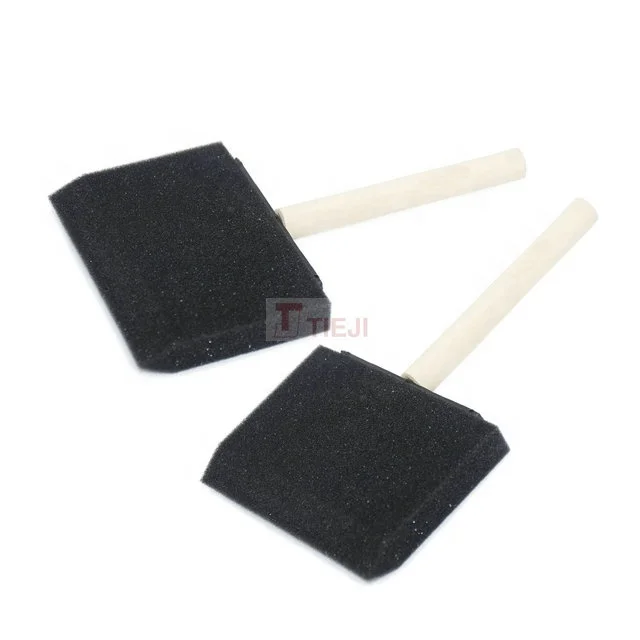 Handle Paint Brush 8201 100 Mm Bamboo Wooden Handle Acrylic Oil Brush for Art Painting Painting Tools Synthetic Fiber 44-56 Mm