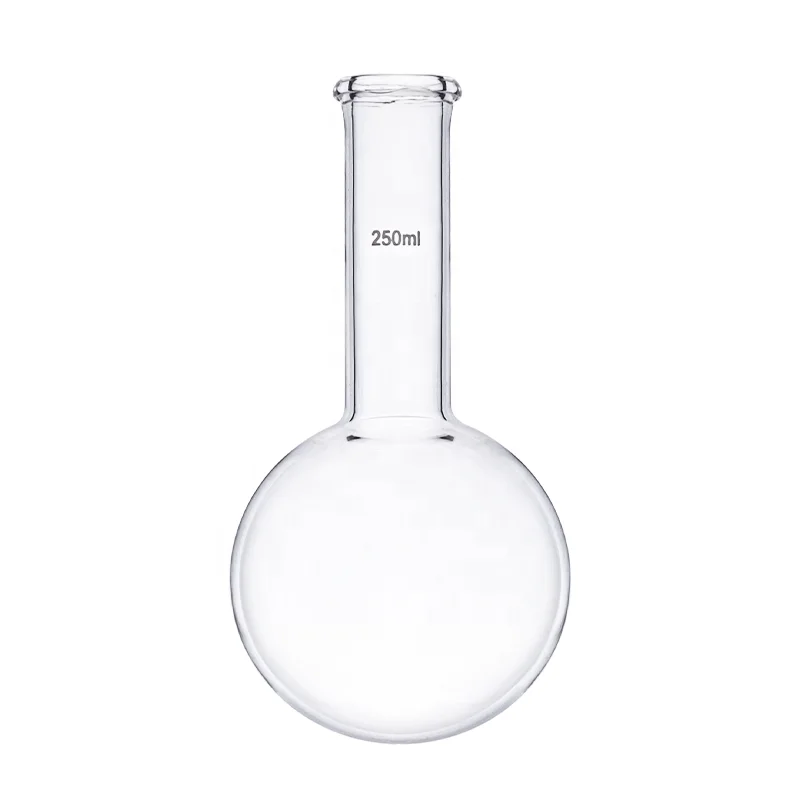250ml Lab Glass Neck Round Bottom Boiling Flask