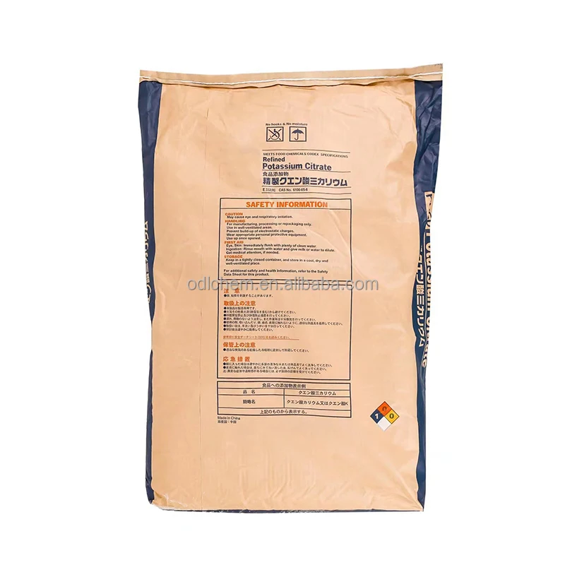 99% Potassium Citrate CAS 866-84-2 Nutrition Enhancer Type