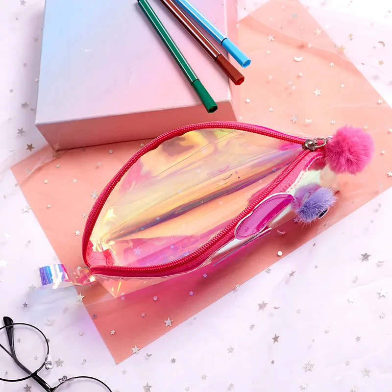 
Laser Transparent Pen Case with Zippers Kawaii 3D Fish Pencil Case 2020 Buy Online Stationery Pencil Bag 