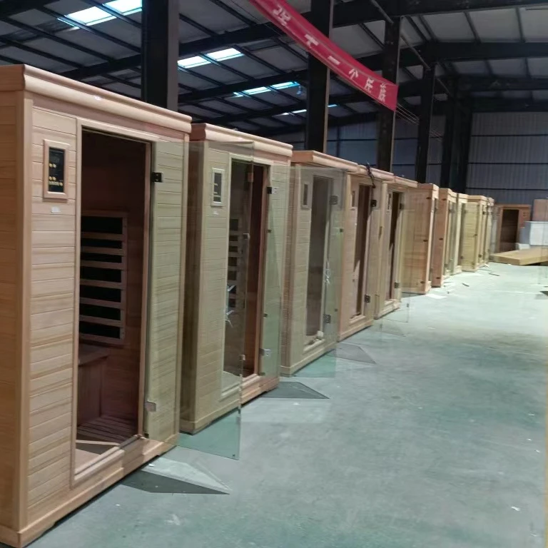 2022 Best Price Traditional Sauna 2 People Indoor Mini Infrared Sauna Room