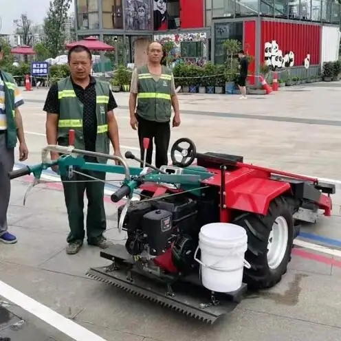 hot sale walk behind beach sand cleaner for removing wood from beach sand