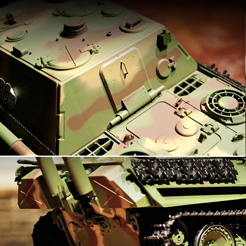 HengLong 1/16 Radio Control German JAGDPanther RC Tank with Smoke & Sound