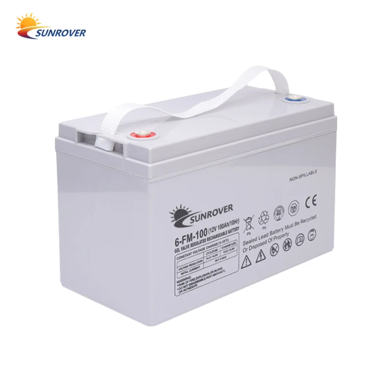 Готовый к отправке оптовая цена солнечная гелевая батарея 100ah 200ah 12v