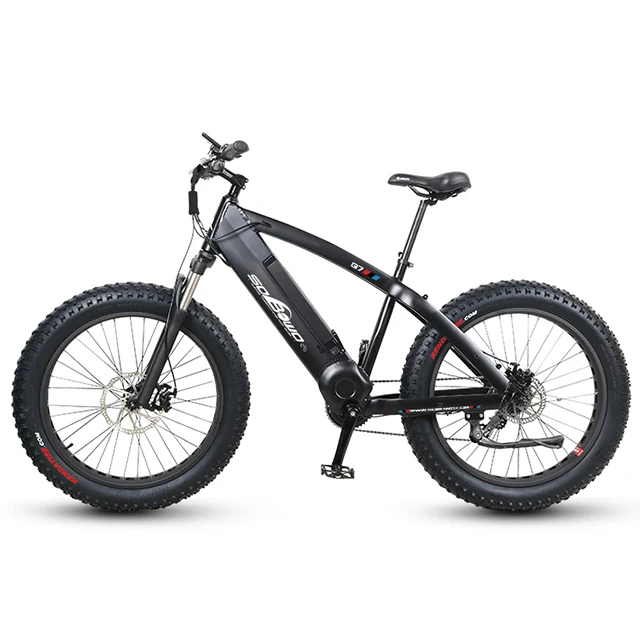 Sobowo Q7-6-1 мощный средний привод Fat Tire Электрический велосипед