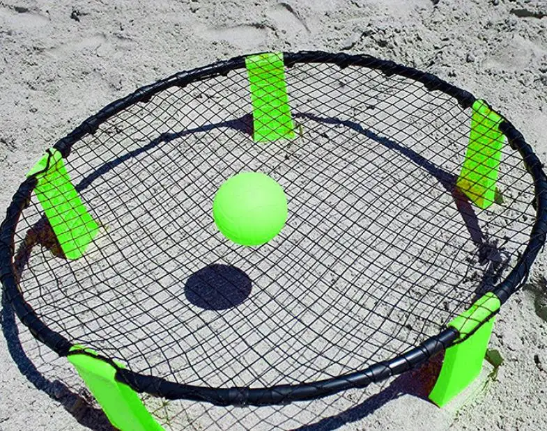 Wholesale Mini Beach Volleyball Spike Ball Game Set Outdoor Team Catch Sports Lawn Fitness Equipment