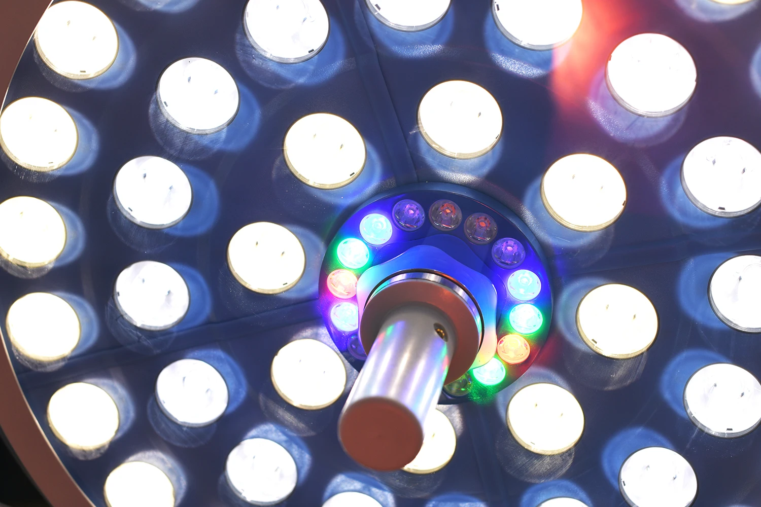 E500/500 Double Head Ceiling Hanging Lighting Led Surgical Shadowless Lamp Led Operating Light With Inner Hd Camera