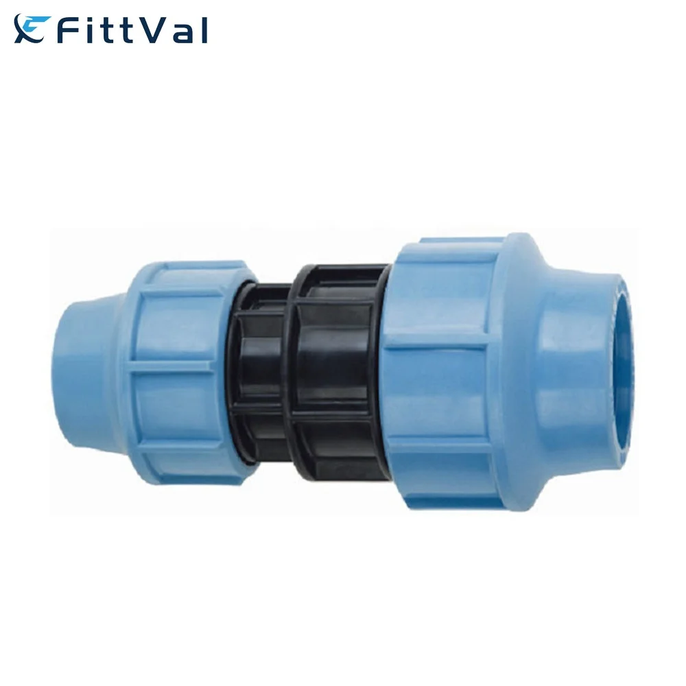 Custom Size hdpe pipe fittings  20mm PE Pipe Fittings hdpe pp compression fittings water supply