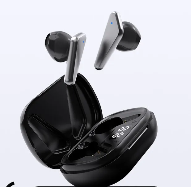 Chip Blu tooth Blue tooth Magnetic Stereo Base 2 in 1 power Bank  Blue tooth High Quality 5.0 Wireless Earphone