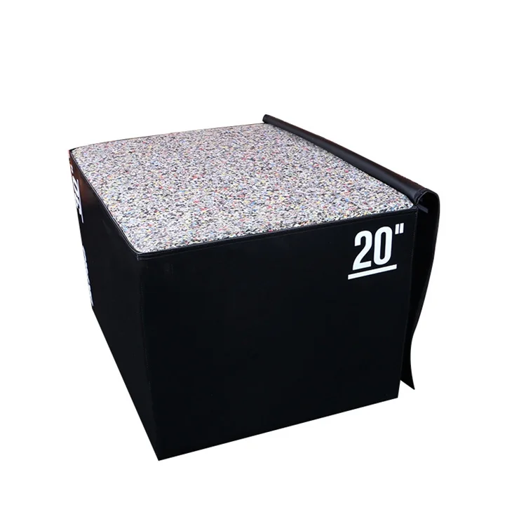 Factory Price Fitness Plyometric Soft Plyo Box 3 in 1 Soft Jump Box for jumping training