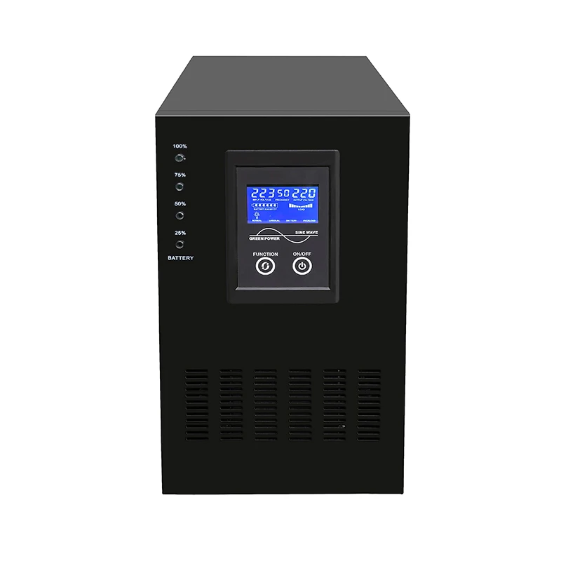 Инвертор с чистым синусом онлайн ИБП батареи инвертор 650va 110v 12v 220v 3kva 1000w 3000va 1000va мини-ИБП источник
