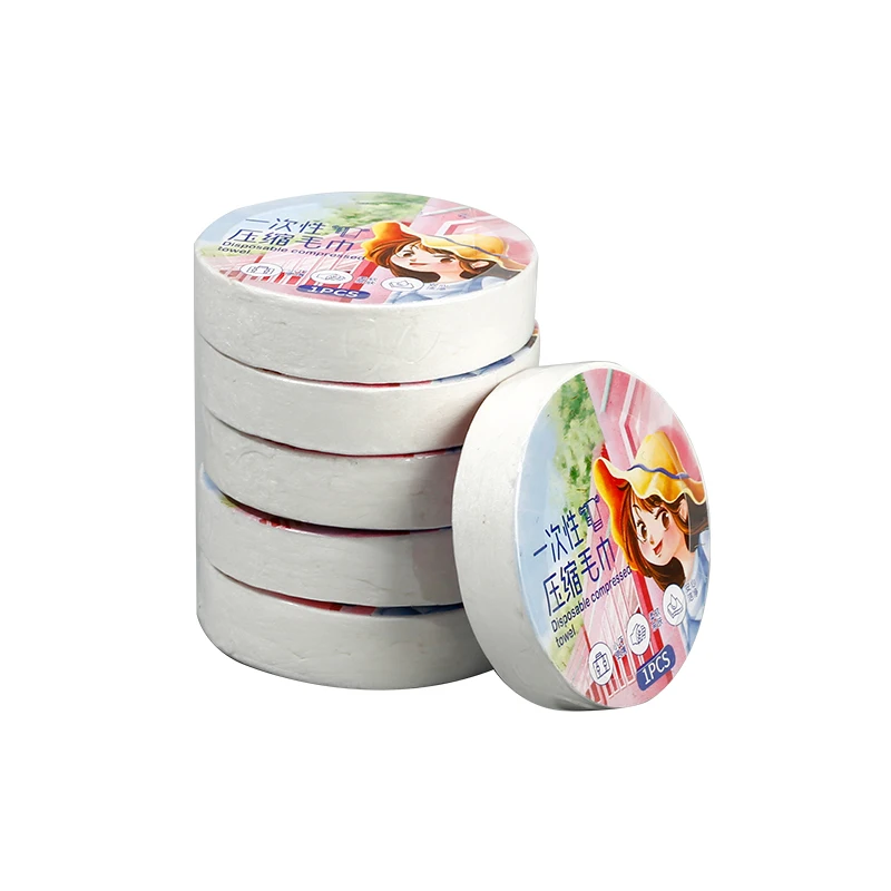Highly Absorbent Portable Disposable Compressed Towel Thickened and Outdoor Travel Compressed Towel