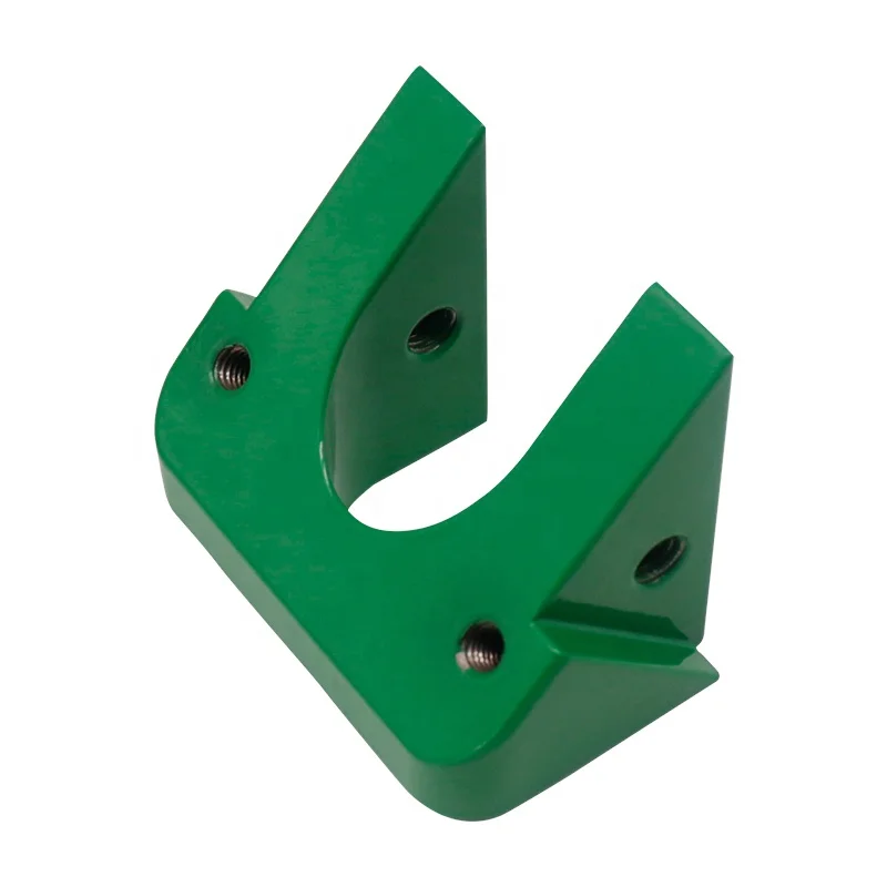 Custom CNC Machining Steel Bracket Black White Green Powder Coating Black Oxide Cnc Steel Bracket