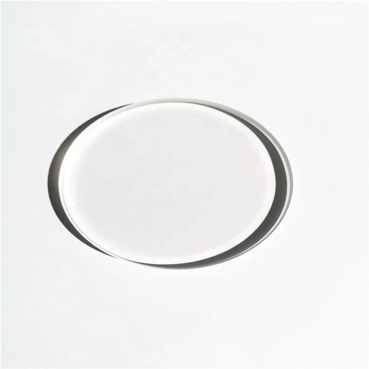 Factory customize D20*0.8mm flat Sapphire watch protection glass disc for watch lens
